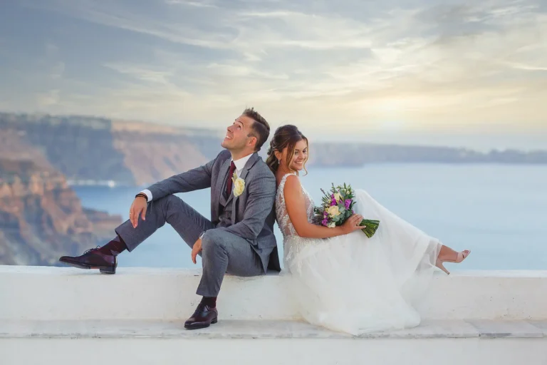 001 Φωτογραφια γαμου σαντορινη