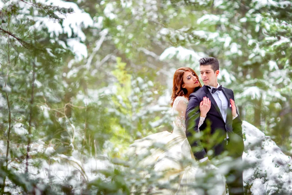 099 Φωτογραφια γαμου χειμώνας χιόνια