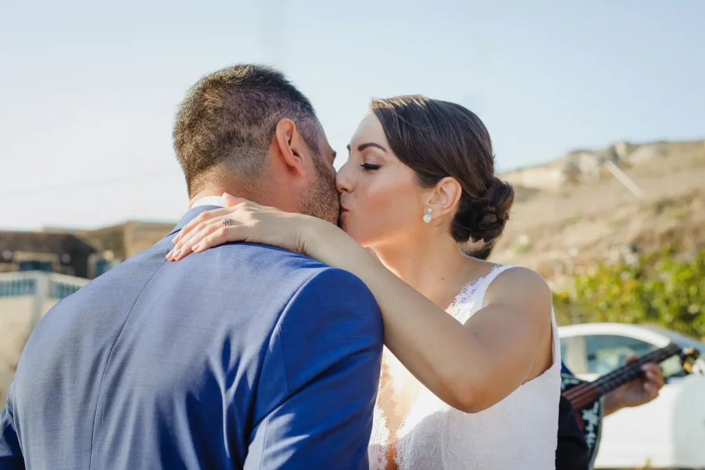 2497 φωτογραφηση γαμου σαντορινη